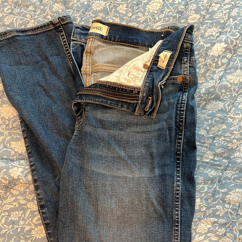 Madewell Stovepipe jeans 27